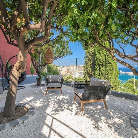 Saint-Antoine  Proche Monaco, Vue Mer, Acces Plage Et Jardin Privatif מראה חיצוני תמונה