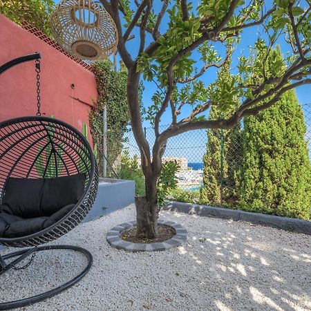Saint-Antoine  Proche Monaco, Vue Mer, Acces Plage Et Jardin Privatif מראה חיצוני תמונה