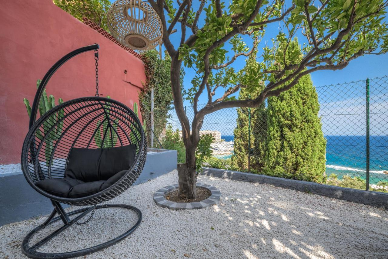 Saint-Antoine  Proche Monaco, Vue Mer, Acces Plage Et Jardin Privatif מראה חיצוני תמונה