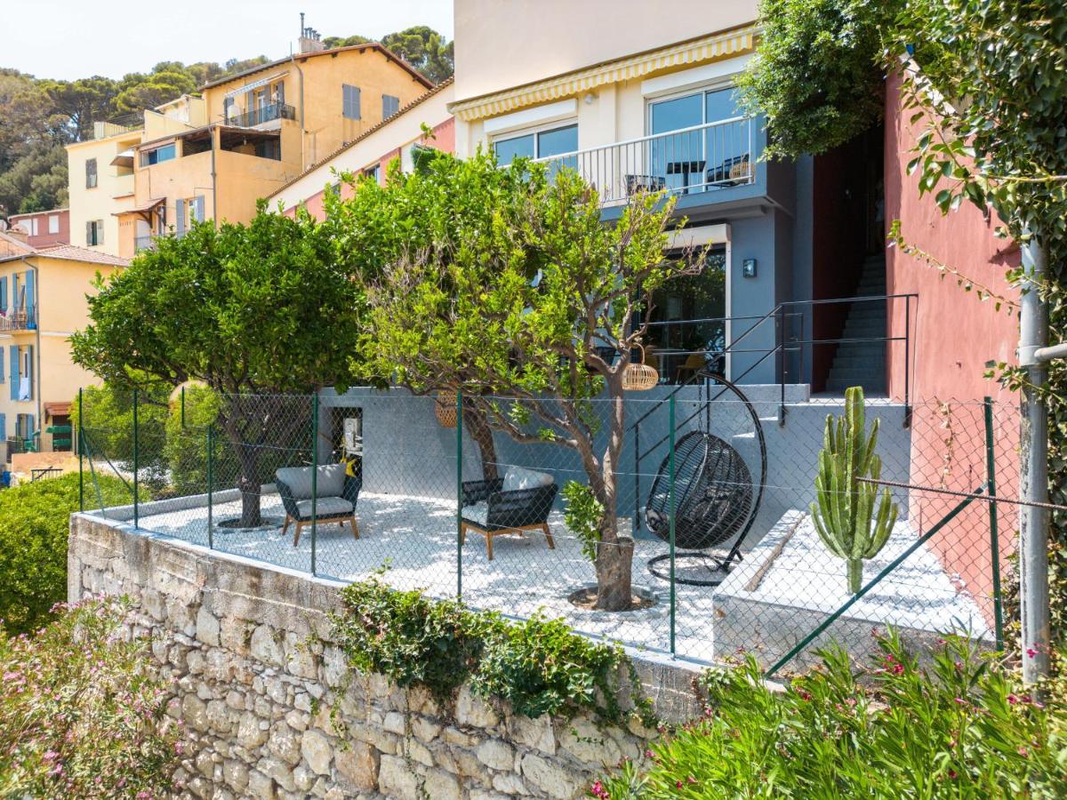 Saint-Antoine  Proche Monaco, Vue Mer, Acces Plage Et Jardin Privatif מראה חיצוני תמונה
