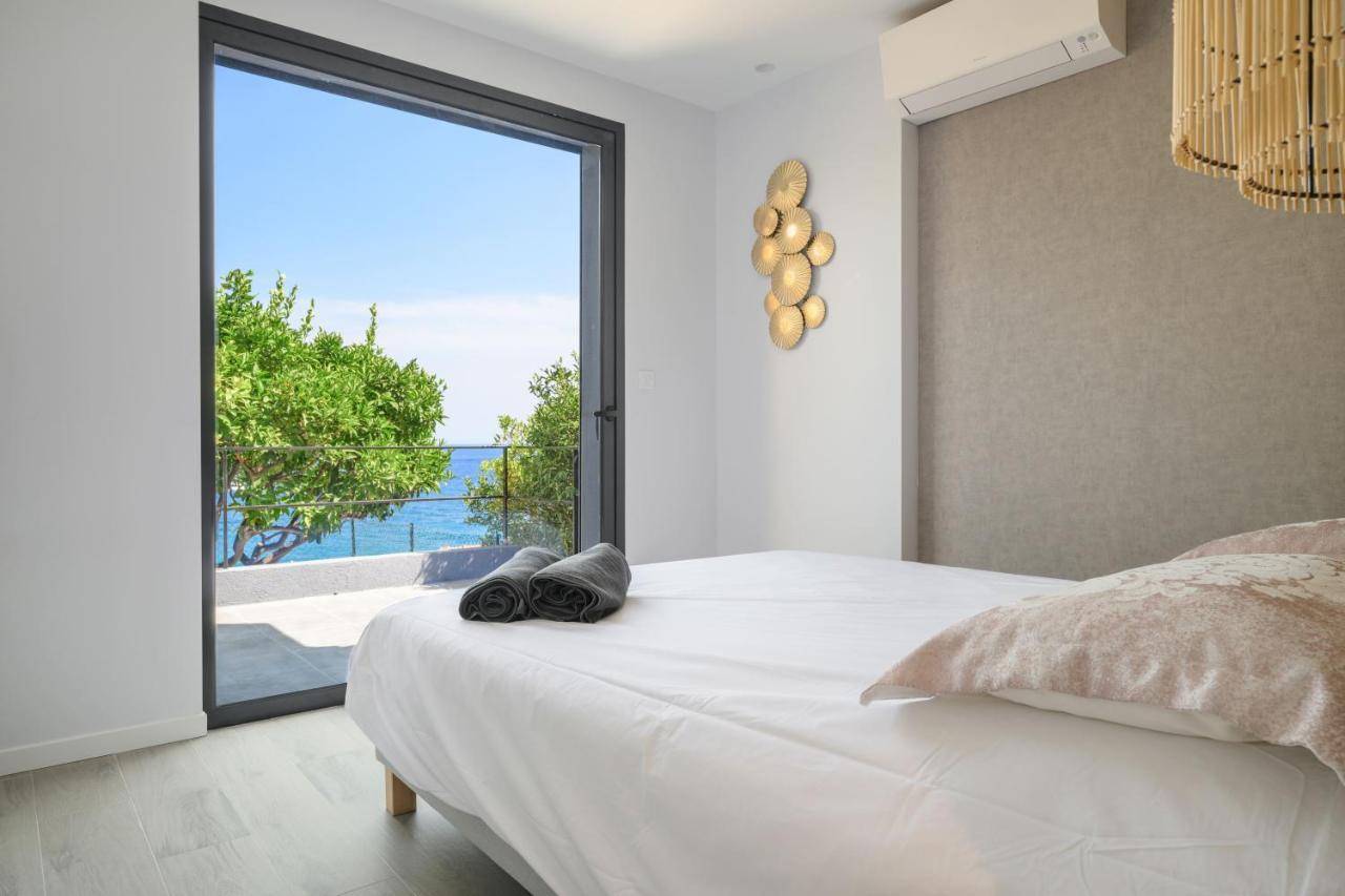 Saint-Antoine  Proche Monaco, Vue Mer, Acces Plage Et Jardin Privatif מראה חיצוני תמונה